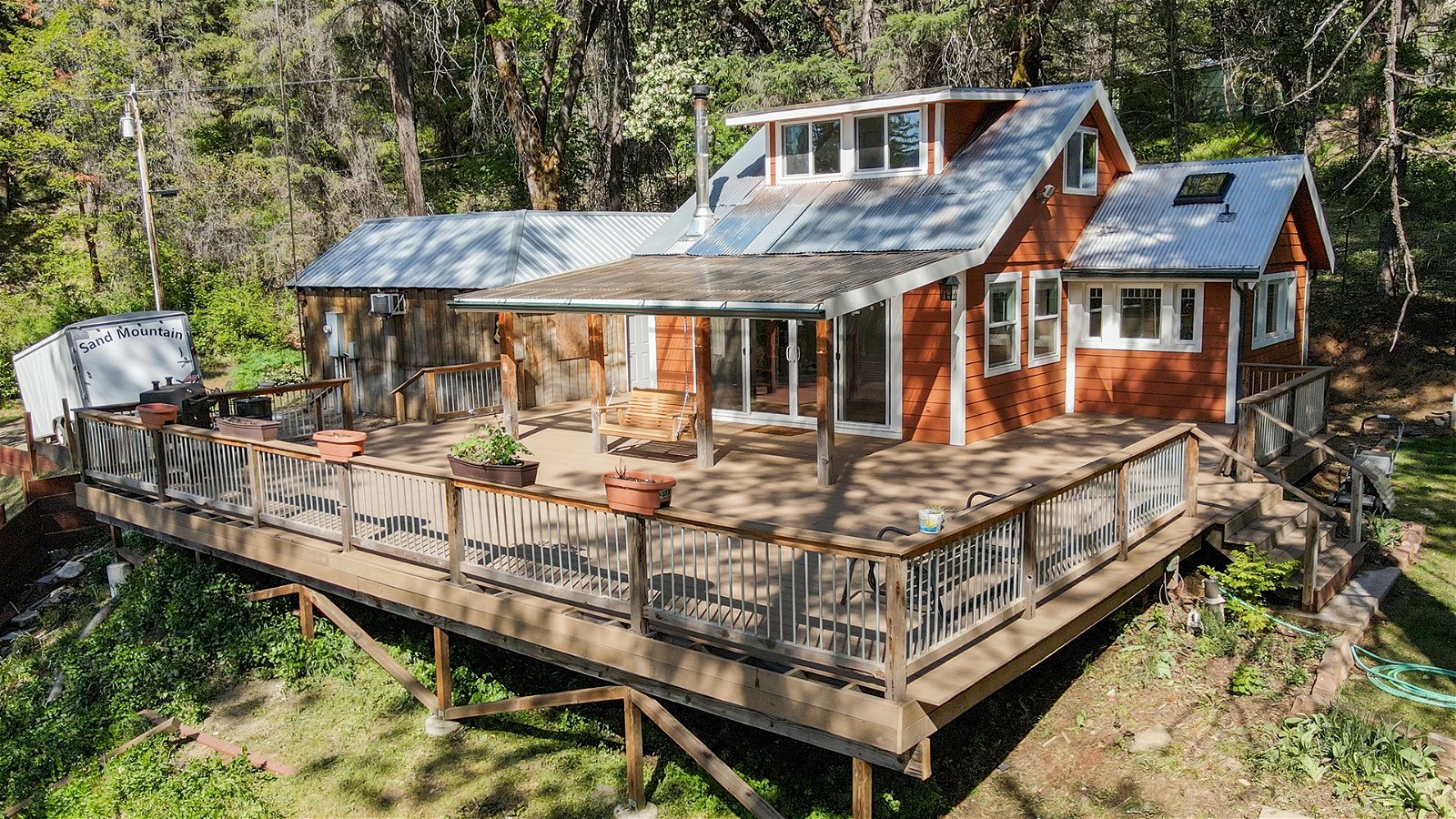 Tiny Home on 2 Parcels in Trinity County! - 1 bed, 1 bath, 749 sqft in Douglas City, California