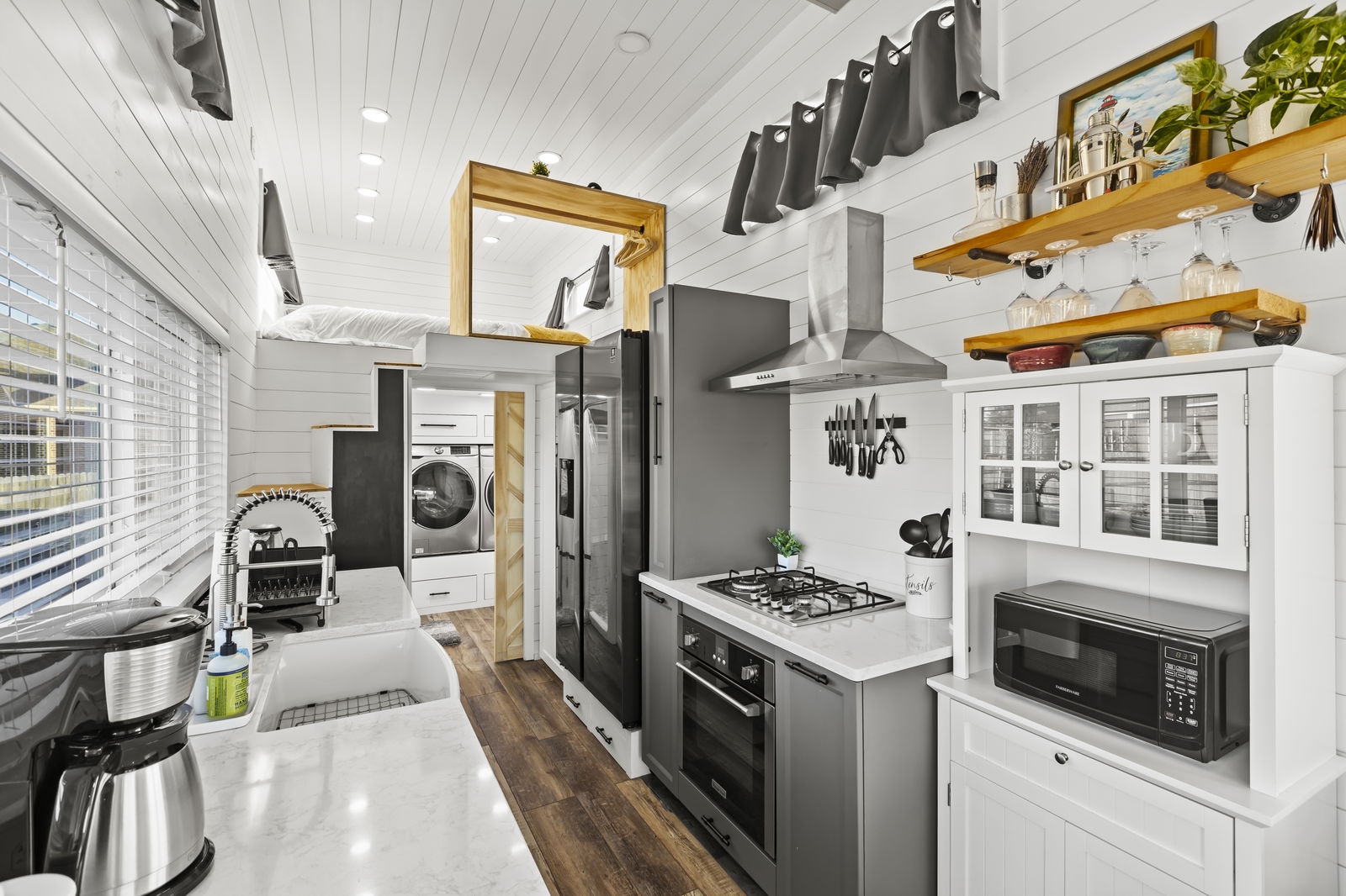 Tiny Mansion on Wheels - 1 bed, 1 bath, 250 sqft in Wylie, Texas
