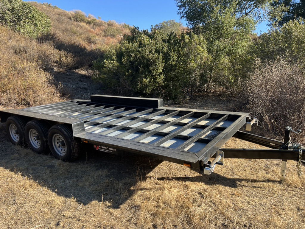 Trailer Made Custom Trailers Ready for a Tiny House to be built