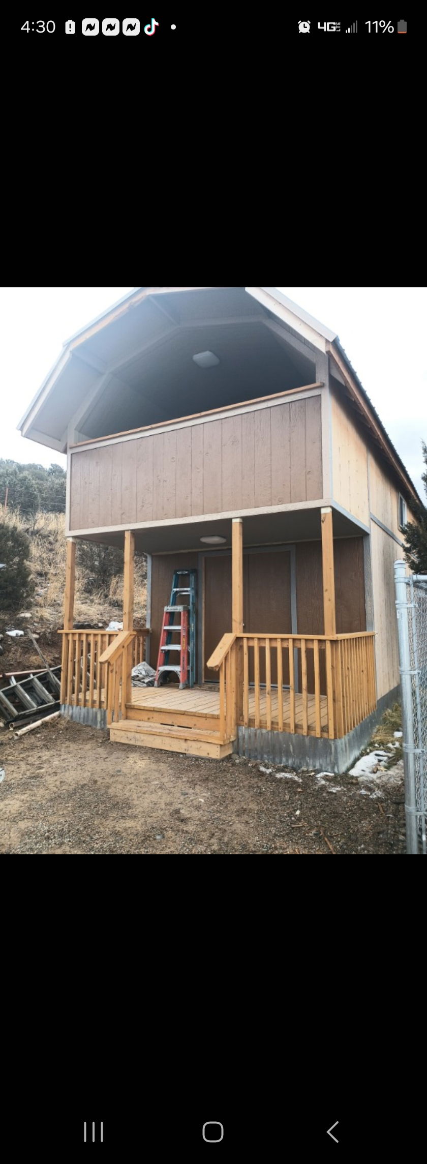 Custom built cabin - 1 bed, 1 bath, 760 sqft in Aztec, New Mexico