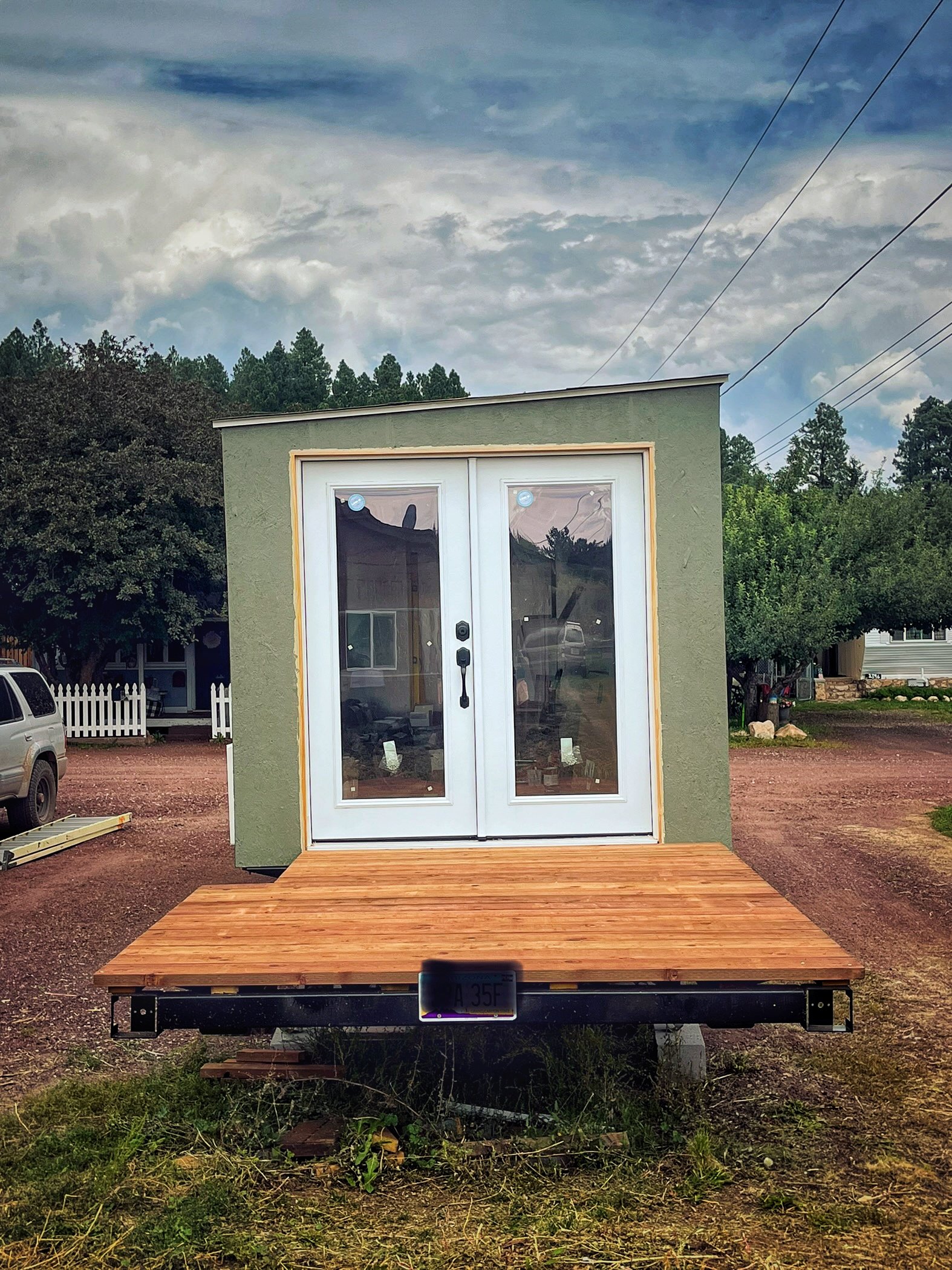 Ready to customize Tinyhouse on 25ft trailer - 1 bed, 0 bath, 136 sqft in Flagstaff, Arizona