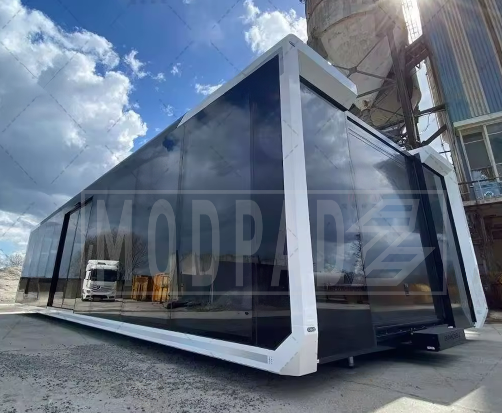 The Double Expansion Butterfly Trailer Home - 2 bed, 1 bath, 640 sqft in Venice, Florida