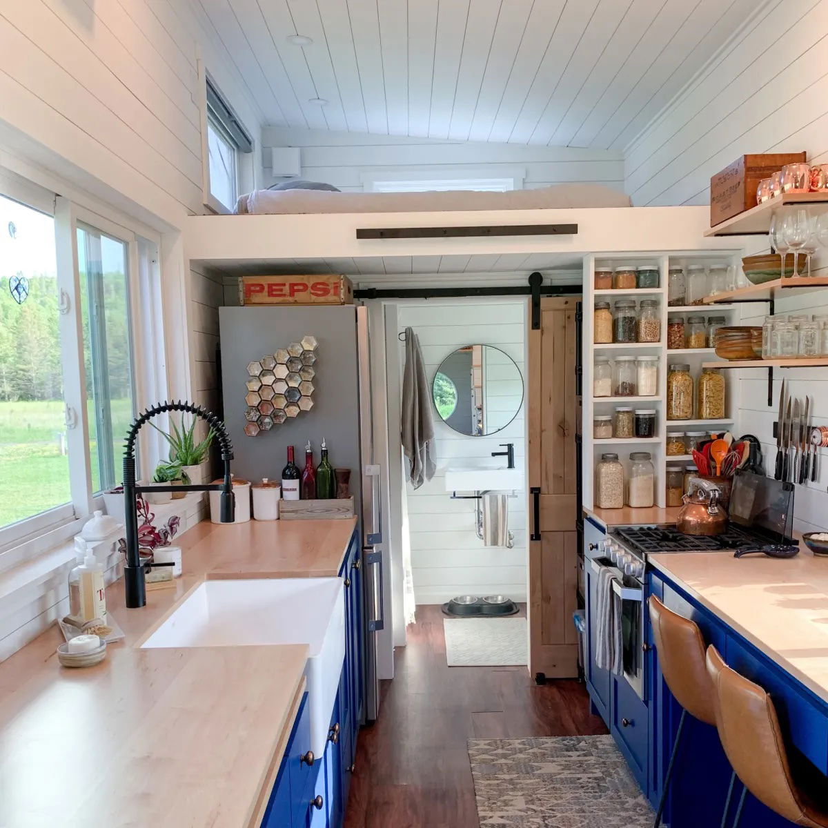 Stunning Luxury Design - Top Quality Construction! 2 lofts-spacious bathroom-woodburning stove - 2 bed, 1 bath, 224 sqft in Bayfield, Wisconsin