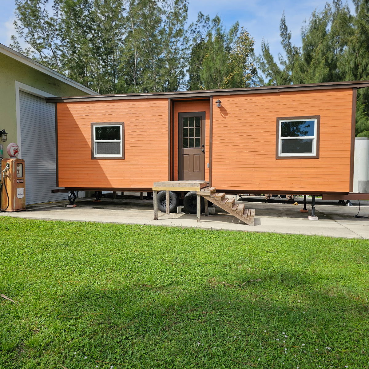 Main level living tiny home on wheels tiny house for sale in