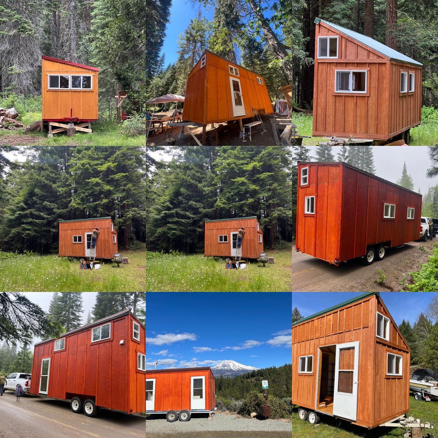 Tiny Houses on Wheels!  - 1 bed, 1 bath, 200 sqft in Mccloud , California