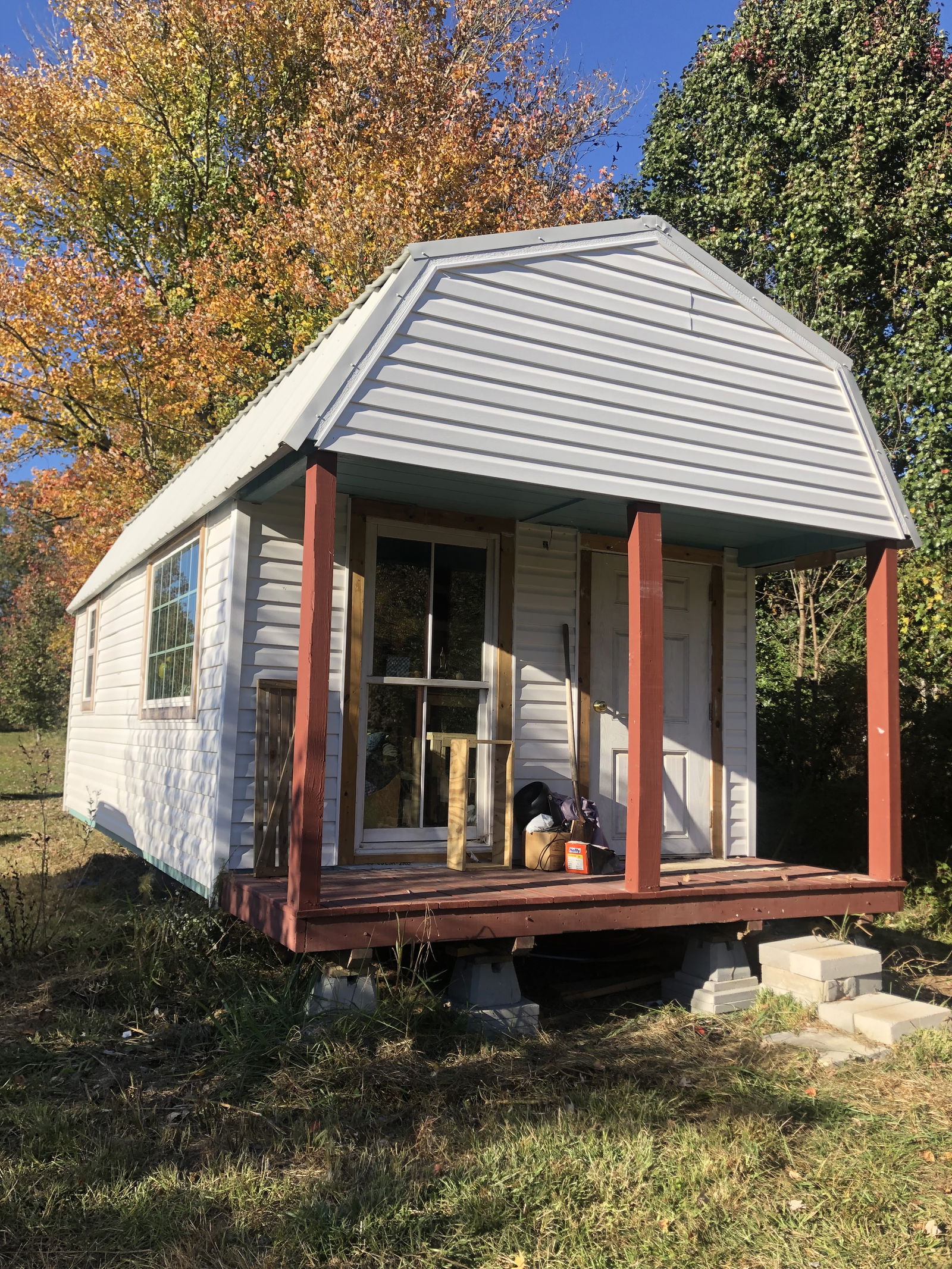 Charming Lofted Barn Style Tiny Home - Fully Insulated, Wired, Plumbed, Completed Shell! - 0 bed, 1 bath, 288 sqft in Stockbridge , Georgia
