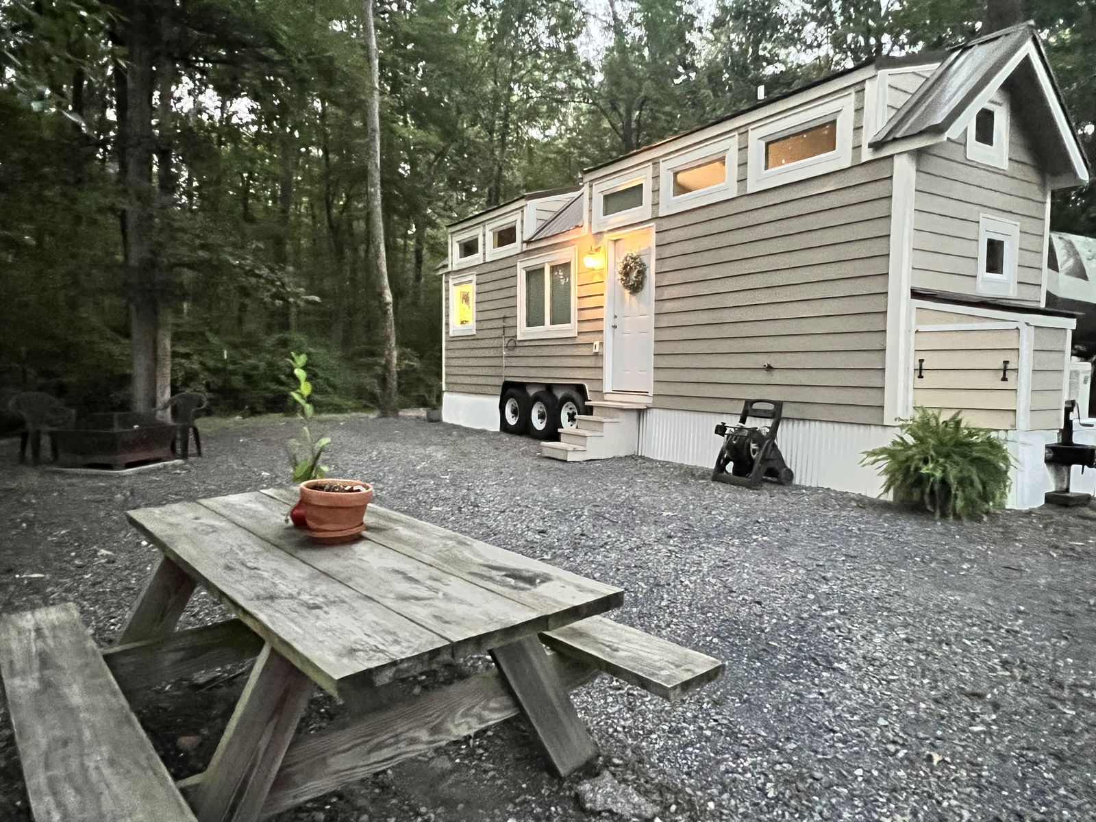 Tiny Home with Main Floor Bedroom and Dual Lofts!