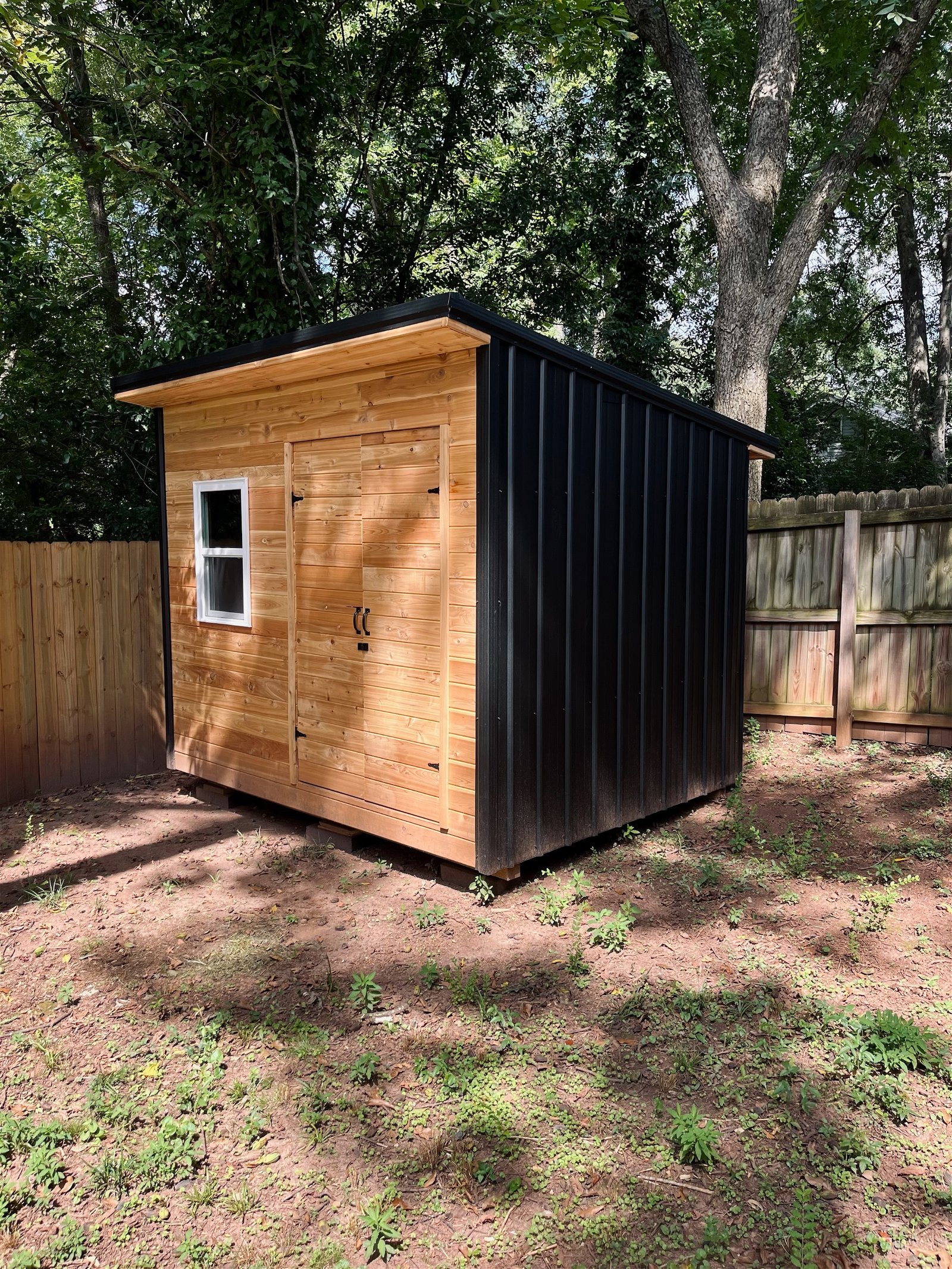 Nordic Style Mono Pitch Shed 