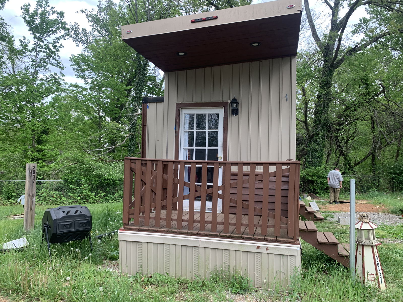 Wooden Tiny House - 1 bed, 1 bath, 350 sqft in Maryville, Tennessee