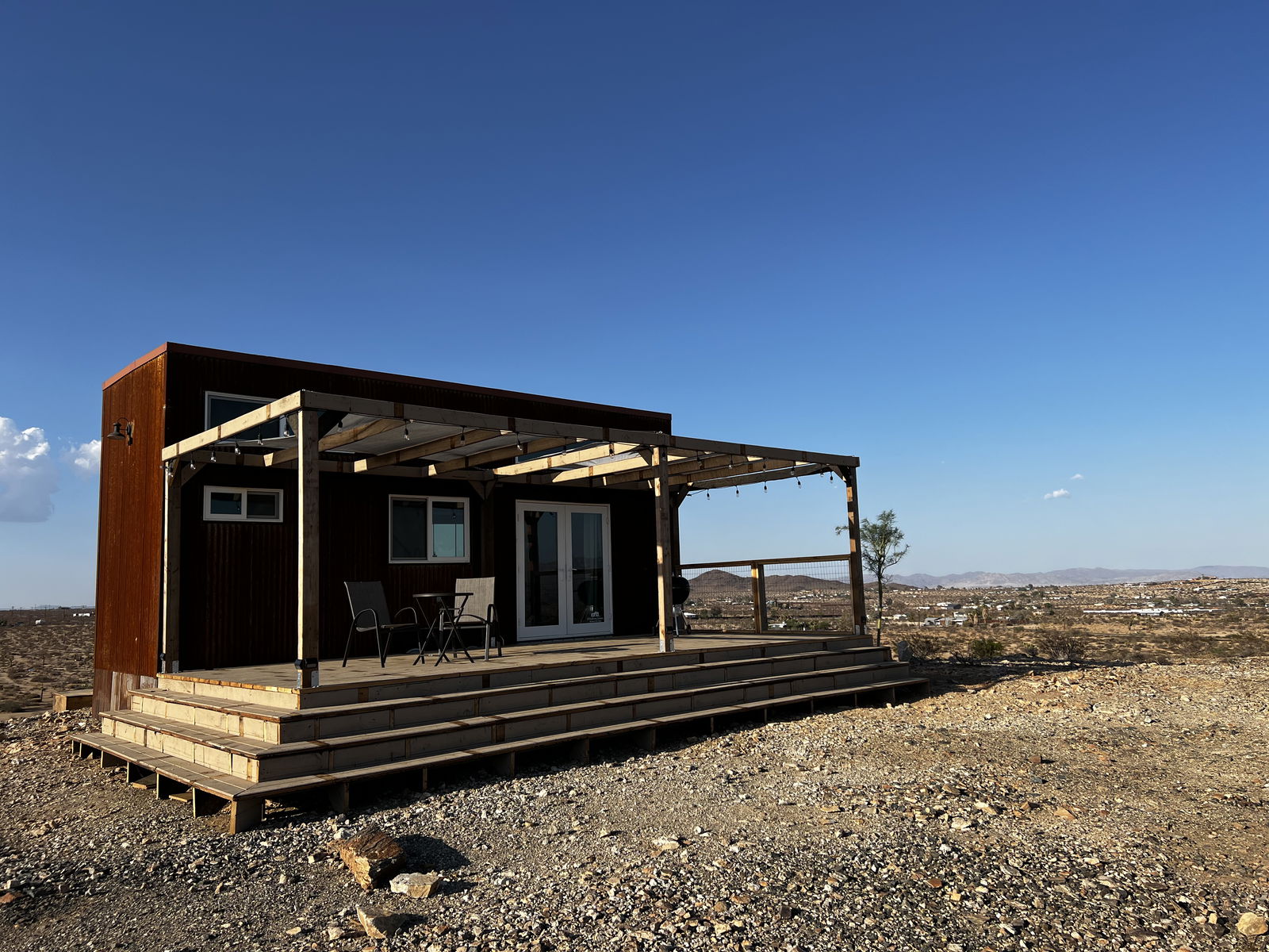 26' Joshua Tree Tiny House On Wheels w/ 4.26 Acre Lot - 0 bed, 1 bath, 221 sqft in Joshua Tree, California