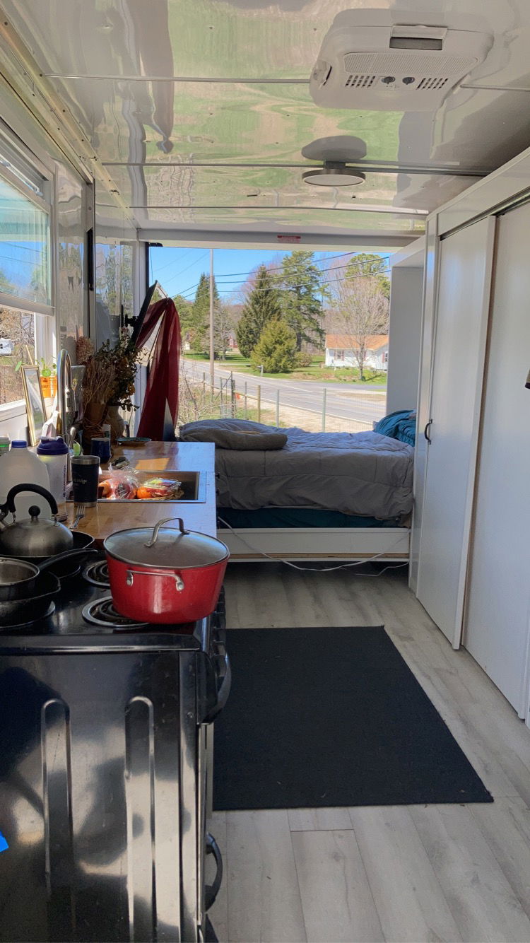 TINY HOUSE TRAILER  - 1 bed, 1 bath, 200 sqft in Standish, Maine