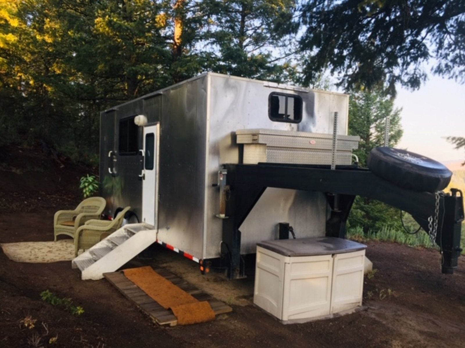 Stainless Steel Tiny home! - 1 bed, 1 bath, 170 sqft in Pagosa Springs, Colorado