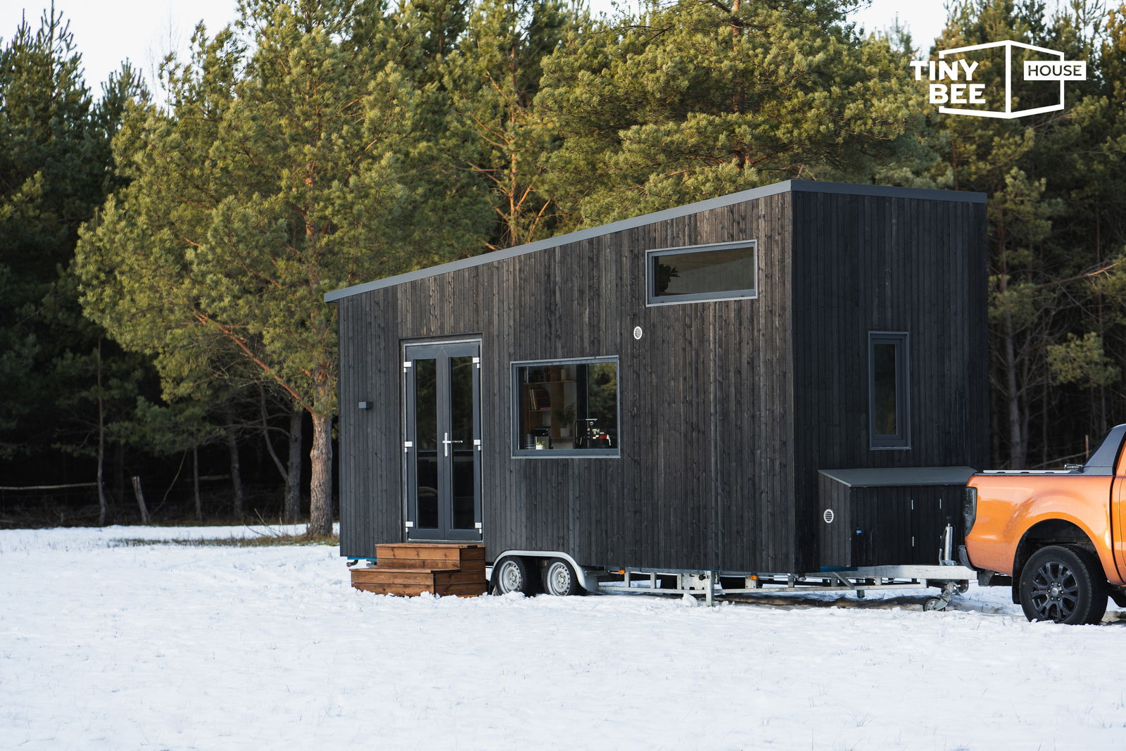 Tinybee House / Micro House / Tiny House / Studio on wheels - 2 bed, 1 bath, 2540.2828583434944 sqft in Vilnius, Vilniaus Apskritis
