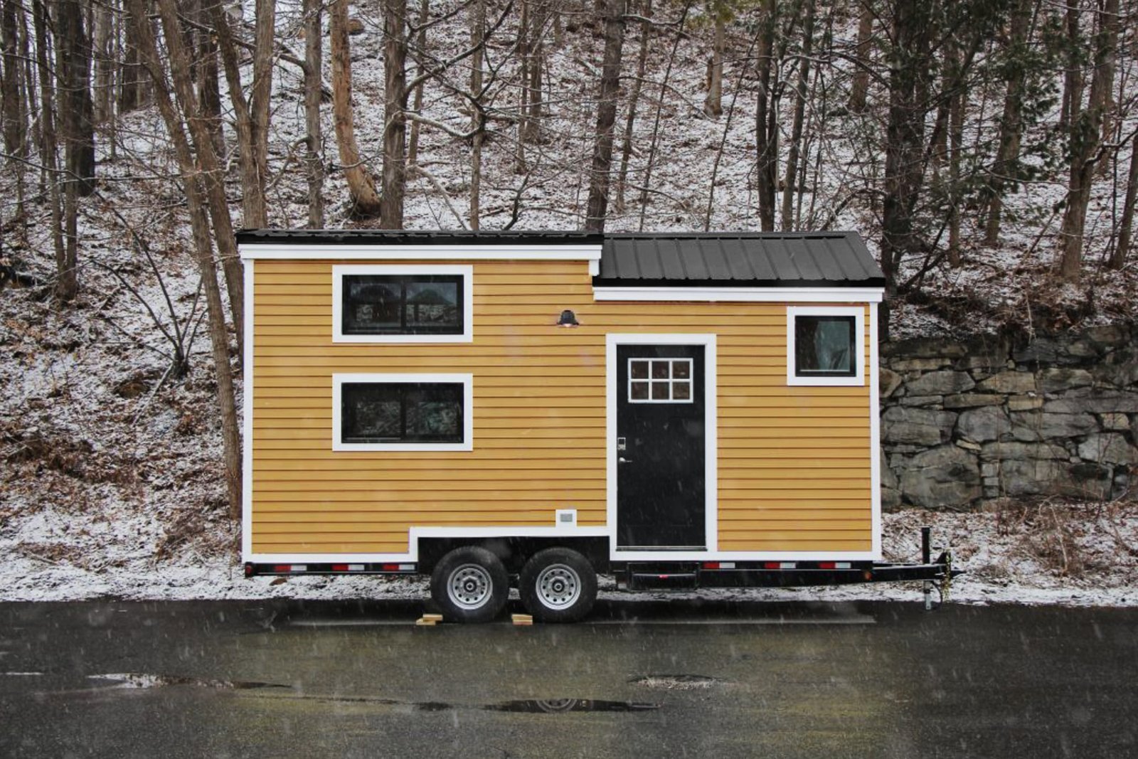 The Hoosic: a Cozy, Lofted Tiny House on Wheels (We Deliver!) - 0 bed, 1 bath, 170 sqft in Adams, Massachusetts