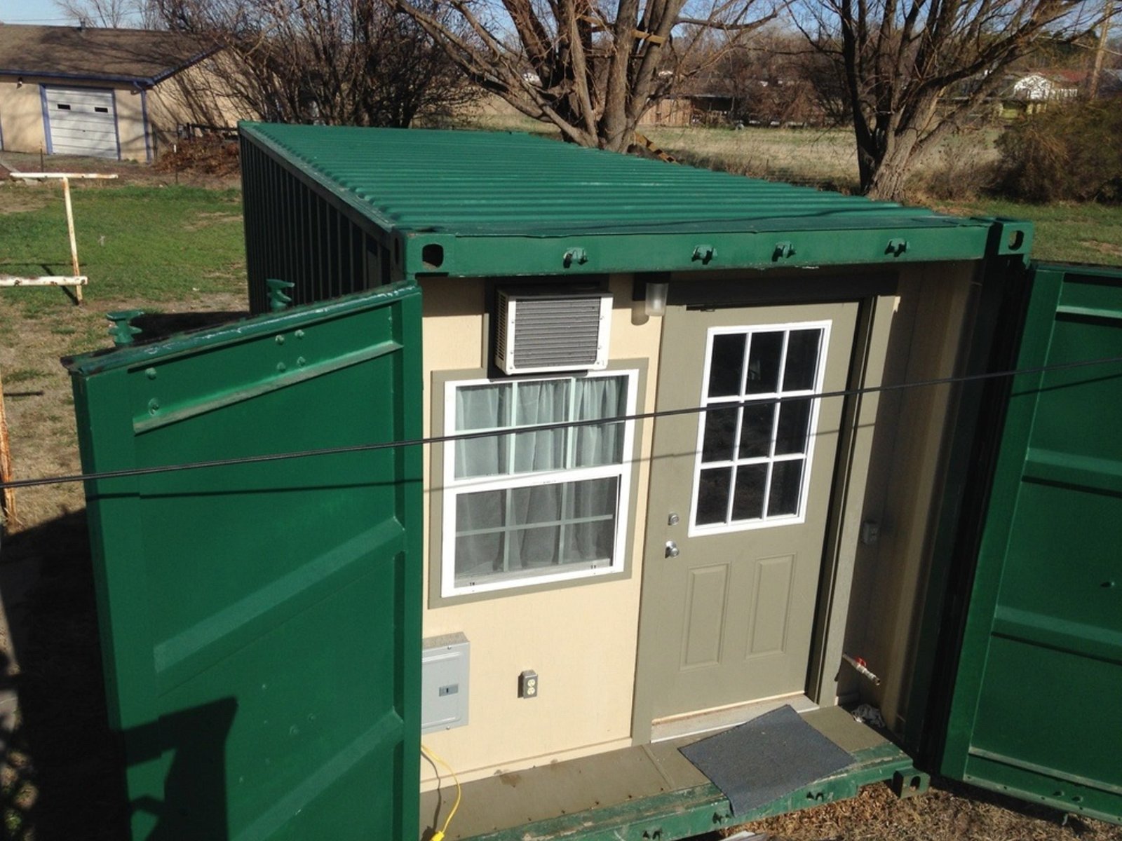 Stealth Conex Tiny House - 1 bed, 1 bath, 160 sqft in Pueblo, Colorado