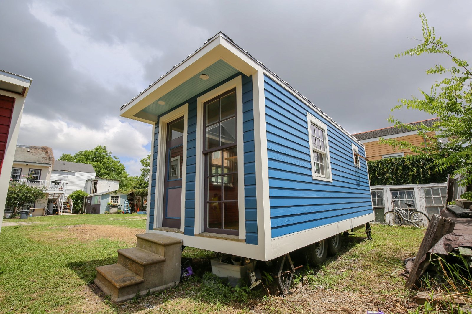 New Orleans Shotgun Tiny House On Wheels - 1 bed, 1 bath, 160 sqft in New Orleans, Louisiana