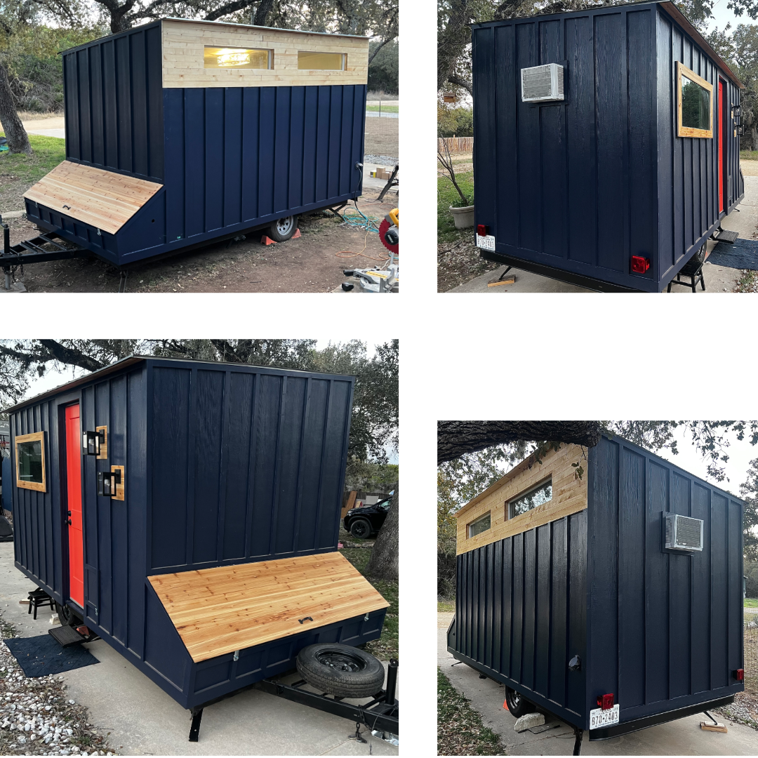 13’ Mobile Tiny Home - 1 bed, 1 bath, 97 sqft in Spring Branch, Texas